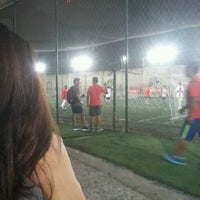 Photo taken at Salguero Fútbol - Sede Abasto by Franco V. on 1/8/2017