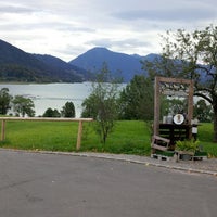 Das Foto wurde bei Badepark Bad Wiessee von Dominik F. am 9/7/2015 aufgenommen