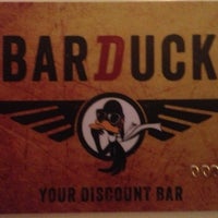Photo taken at BarDuck Discount Bar by TDV on 4/16/2013