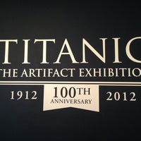 Photo taken at Titanic: The Artifact Exhibition by Slean P. on 3/2/2013