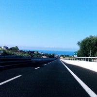 Photo taken at Autostrada Fiumicino-Civitavecchia by Pietro V. on 8/28/2013