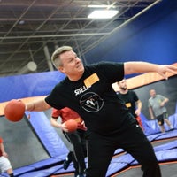 Photo taken at Sky Zone by Eric K. on 3/8/2013