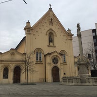 Photo taken at Kostol Kapucínov by Natthapol P. on 4/7/2018