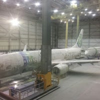 Photo taken at klm aircraft painting facility by Heiko on 11/4/2013