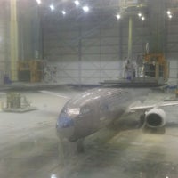 Photo taken at klm aircraft painting facility by Heiko on 12/20/2013