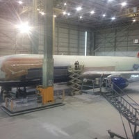 Photo taken at klm aircraft painting facility by Heiko on 10/31/2013