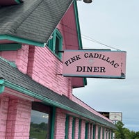 Photo taken at The Pink Cadillac Diner by Caroline H. on 5/28/2023