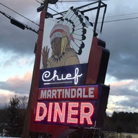 Photo taken at Martindale Chief Diner by Rick S. on 2/25/2022