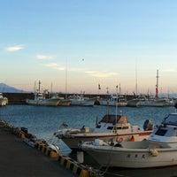 Photo taken at 相良港 by Atsuko N. on 12/31/2012