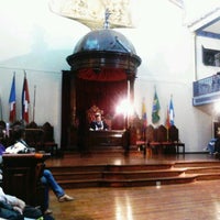 Photo taken at Gran Logia de la Argentina de Libres y Aceptados Masones - Palacio Cangallo by Arißlus on 11/11/2012