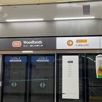 Photo taken at Woodlands MRT Interchange (NS9/TE2) by Joshua Toh on 5/23/2022