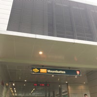 Photo taken at Mountbatten MRT Station (CC7) by Joshua Toh on 12/30/2016