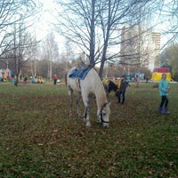 Photo taken at Парк Победы by Katya M. on 10/13/2012