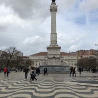 Photo taken at Rossio Square by Inna K. on 4/15/2018