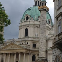 Photo taken at Karlsplatz by 🌸Natalia P. on 5/12/2013