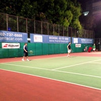 Photo taken at Tennis Courts by Prachak T. on 11/21/2013