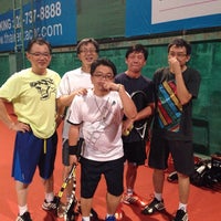 Photo taken at Tennis Courts by Prachak T. on 1/3/2014