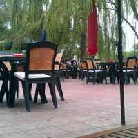 Photo taken at Antigonia Cafe&amp;amp;Restaurant by Ali Rıza A. on 10/29/2012