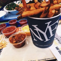 Photo taken at New York Fries by Jeanne M. on 9/2/2015