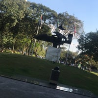 Photo taken at Praça Ayrton Senna Do Brasil by Marcelo Hsu 許. on 6/9/2019