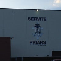 Photo taken at Servite High School by Adam D. on 10/23/2012