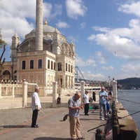 Photo taken at Ortaköy Mosque by aaaa b. on 9/15/2015