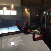 Photo taken at Skyward Indoor Skydiving by Kata M. on 1/28/2015