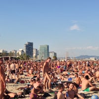 Mar Bella Nudist Beach Barcelona