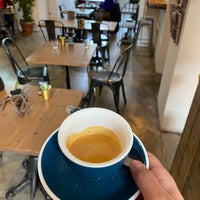 Photo taken at Monks Coffee Roasters by MUD on 5/5/2022