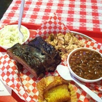 Photo taken at Dick&#39;s Bodacious BBQ by Marcus W. on 12/4/2012