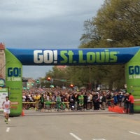 Photo taken at Go! St. Louis Marathon by Rik N. on 4/12/2015