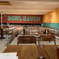 Photo taken at Flatbread Company at Sacco&amp;#39;s Bowl Haven by Keith C. on 3/24/2021