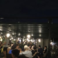 Photo taken at 時計広場 summer terrace by Hironori M. on 8/6/2016