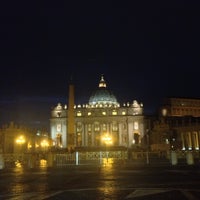 Photo taken at Saint Peter&amp;#39;s Square by WaKaNa on 5/10/2013