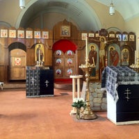 4/13/2012 tarihinde Bjørnziyaretçi tarafından Saints Sergius And Herman Of Valaam Orthodox Monastery'de çekilen fotoğraf