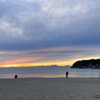 Photo taken at Zushi Beach by ruri on 1/11/2024