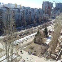 Photo taken at Улица Рокоссовского by Леонид Х. on 4/14/2013
