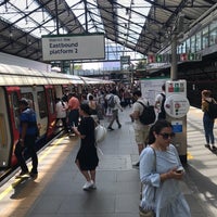 Photo taken at Platform 1 (E&amp;#39;bound District) by Aziz .. on 6/3/2018