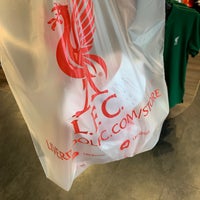 Photo taken at Liverpool FC Official Club Store by Aziz .. on 3/18/2019