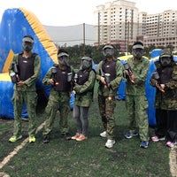 Photo taken at School Of Paintball by Hoe K. on 6/16/2013
