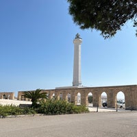 Photo taken at Faro di Santa Maria di Leuca by Azer C. on 10/3/2023