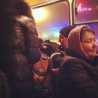 Photo taken at Маршрутное такси №22 by Elena S. on 12/27/2012