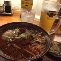 Photo taken at 光麺 上野店 by Tarou Y. on 8/27/2015