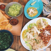 Photo taken at Blue Plate Taco by sayumi on 5/10/2015