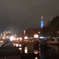 Photo taken at WaterFire - Memorial Park by Rolling Stone on 11/3/2019