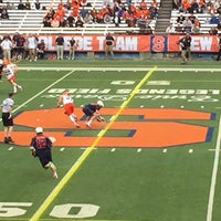 Photo taken at Carrier Dome by Jim S. on 3/1/2015