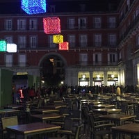Photo taken at Plaza Mayor by Domingo R. on 1/2/2016