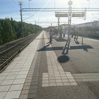 Photo taken at Söderhamn Station by Nippe P. on 9/12/2016