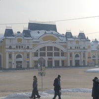 Photo taken at Tomsk-1 Train Station by Mark&amp;#39;O B. on 2/4/2018