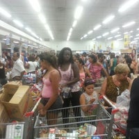 Photo taken at Supermercados Guanabara by Wanderson O. on 10/22/2012